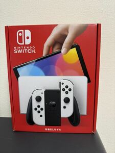 【未開封】任天堂 Nintendo Switch(有機ELモデル) ニンテンドースイッチ Joy-Con(L)/(R) ホワイト 本体 新型