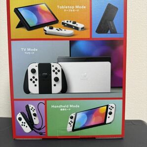 【未開封】任天堂 Nintendo Switch 有機ELモデル ニンテンドースイッチ Joy-Con(L)/(R) ホワイト 本体 新型HEG-S-KAAAA の画像3