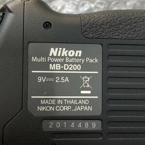 #347 Nikon ニコン MB-D200 マルチパワーバッテリーパックセット 箱付き 現状品 の画像4