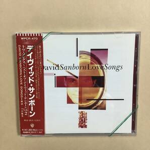 送料無料 デヴィッド サンボーン「LOVE SONGS 〜 ベスト VOL.2 」国内盤