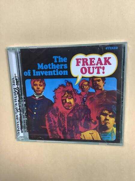 送料無料 フランク ザッパ「THE MOTHERS OF INVENTION FREAK OUT !」輸入盤 全15曲 新品未開封品