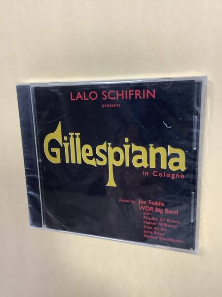 送料無料 LALO SCHIFRIN featuring JON FADDIS WDR BIG BAND「GILLESPIANA IN COLOGNE」輸入盤 新品未開封品