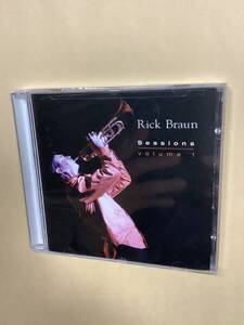 送料無料 RICK BRAUN「SESSIONS VOLUME 1」輸入盤 新品未開封品..