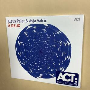 送料無料 KLAUS PAIER & ASJA VALCIC「A DEUX」輸入盤 デジパック仕様 新品未開封品の画像1