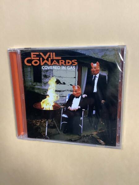 送料無料 EVIL COWARDS「COVERED IN GAS」輸入盤 新品未開封品