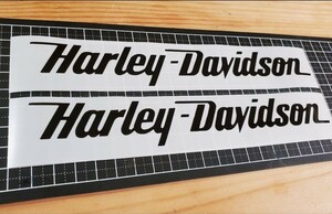 【オーダー品】Harley-Davidson ステッカー 7cm ブラック 