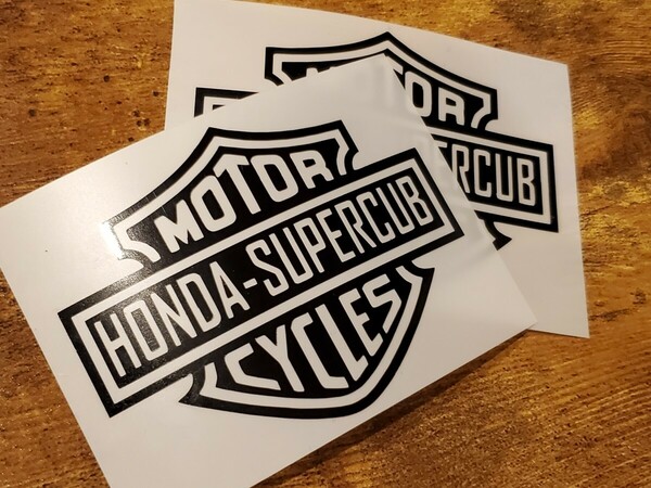【送料無料!!】ホンダ スーパーカブ ステッカー デカール HONDA SUPER CUB