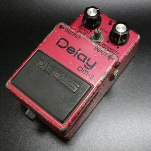 【行董】DS000ABH80 BOSS Delay DM-2 エフェクター NN540 ボズ ギター ディレイ 音響機器 音響機材 通電動作未確認の画像1