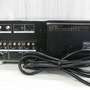 【行董】AG000APH65 SONY ソニー EDV-9000 ビデオカセットレコーダー 95年製 EDベーター ビデオデッキ 通電可 ジャンク品の画像2