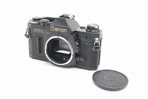 【行董】AF056ABY55 Canon キャノン AE-1 一眼レフ フィルムカメラ 光学機器 マニュアルフォーカス 1327552 黒 現状品 ※ゆうパック※