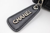 【行董】 AA158BOM74 CHANEL シャネル マトラッセ キャビアスキン チェーン ハンドバッグ 箱 ギャランティカード付 ブランド ファッション_画像2