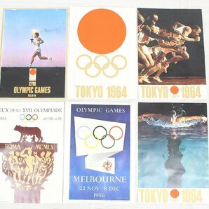 【行董】AZ387BOT81 TOKYO 1964 オリンピック 陸上競技 ATHLETICS プログラム ハンドブック 記念メダル タイピン ポスター グッズ まとめの画像4