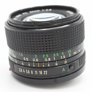 【行董】AZ417BOT84 美品 キャノン CANNON FD 24mm f2.8 レンズ カメラレンズ 一眼カメラ ※ゆうパ※の画像3