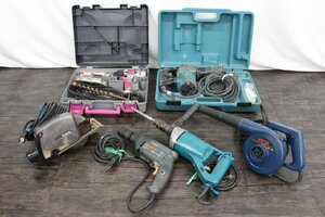 【行董】AZ442BOT18 工具まとめ 日立/インパクト WH12 VC makita/電動ケノン HK1810 電動ドリル 8419B 5型防じんマルノコ 5045KB RYOBI 他