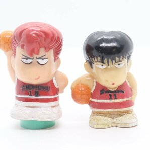 【ト足】CA137CTT35 SLAMDUNK スラムダンク ソフビ指人形 桜木花道 流川楓 三井寿 他 ソフビ 指人形 玩具 キャラクター まとめの画像2