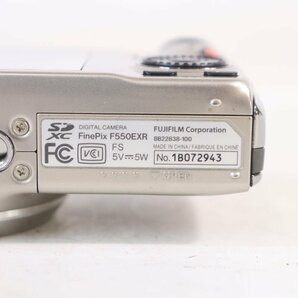 【ト足】CBZ01CTT82 FUJIFILM フジフィルム Finepix F55OEXR デジタルカメラ コンパクト 光学機器の画像3