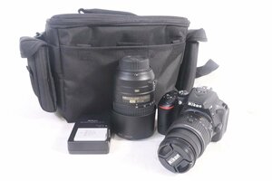 【ト足】CE757CTT1R Nikon ニコン デジタル一眼レフ D5500 18-55mm 1:3.5-5.6G VRⅡ カメラ デジタル デジカメ 光学機器 レンズ