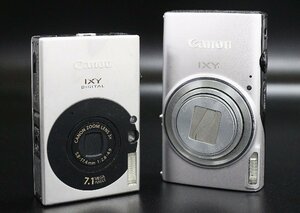 【行董】AC648ABC73 Canon IXY キヤノン イクシー PC1228 PC2198 2台おまとめ デジカメ コンパクトデジタルカメラ 動作未確認 現状品