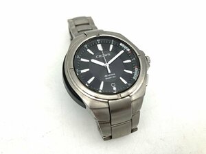 [to.]RD391RNI09 Toyota Crown W830-T008216Y solar black face men's wristwatch NSY 0055000