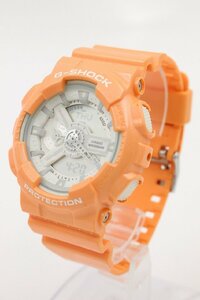 【行董】CA000BOM20 CASIO カシオ G-SHOCK ジーショック 5146 GA-110SG アナログ デジタル QZ ライトオレンジ メンズ腕時計 アウトドア