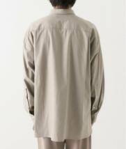 NO. DIAGONAL POCKET SHIRT オーバーサイズ 長袖シャツ_画像3