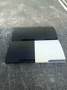 SONY PS3 C4台 まとめて 本体のみ 動作未確認 キズあり 部品取り ジャンク 