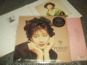 ＬＰ★刀根麻理子「PURELY」ロス録音/1988年発売の希少なアナログ盤～和モノ/フェロモン/AOR/Light Mellow/KAZU MATSUI/松井和