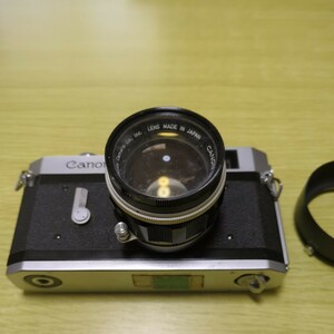 キャノンP LENS 50mmf:1,4レンジファインダー