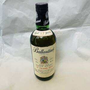 【H10965OR】 1円～ 未開栓 Ballantines VERY OLD SCOTCH WHISKY 17YEARS OLD バランタイン ベリーオールド 17年 43% 750ml ウイスキー