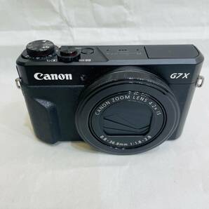 【H11287OR】 1円～ Canon G7X Power Shot G7X Mark2 ZOOM LENS キャノン デジカメ デジタルカメラ 動作未確認 ブラックカラーの画像2