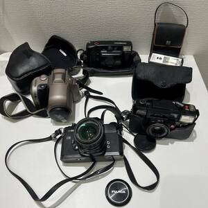 【ND-2392a】1円スタート カメラおまとめ FUJICA ST801 富士フィルム 通電動作未確認 ジャンク品 ヴィンテージ 保管品