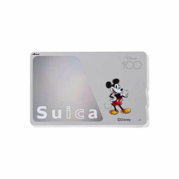 【新品未開封】6,500セット限定！ ディズニー ＜Disney100＞記念 Suica（カード＆収納ボックス「ミッキーマウス」)