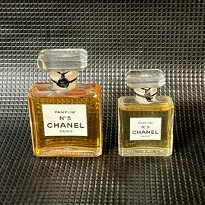 まとめて2点 ◆シャネル◆ 5番 パルファム 14ml 7ml CHANEL No.5 レディース香水