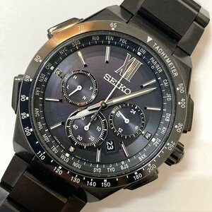 rm) SEIKO セイコー ブライツ フライトエキスパート ソーラー電波 8B92-0AE0 腕時計 ウォッチ ※中古 極美品 稼働品 ケース・箱付