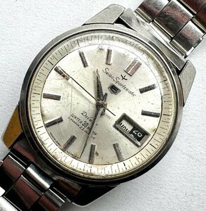 rm)SEIKO SPORTSMATIC 5 DELUXE 23石 セイコー スポーツマチック デラックス メンズ ヴィンテージ 自動巻き 腕時計 中古 ジャンク