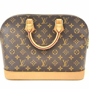 A) LOUIS VUITTON ルイヴィトン モノグラム アルマ M51130 ハンドバッグ 超美品  箱・保存袋・パドロック・鍵付 中古の画像2