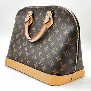 A) LOUIS VUITTON ルイヴィトン モノグラム アルマ M51130 ハンドバッグ 超美品  箱・保存袋・パドロック・鍵付 中古の画像3