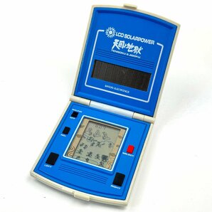 A)BANDAI バンダイ LCD レトロゲーム ソーラーパワー 天国と地獄 箱付 動作確認済 中古の画像2