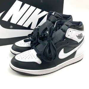 AIR JORDAN 1 RETRO HIGH OG "BLACK WHITE" DZ5485-010 （ブラック/ホワイト/ホワイト）