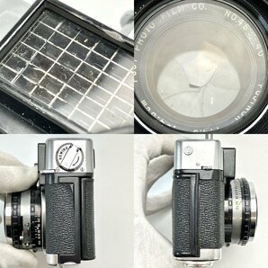 A) 【ジャンク扱い】 Fujica フジカ 35-EE コンパクト フィルム カメラ FUJINON 1:1.9 f=4.5cm レンズ 動作未確認 中古 USED 現状渡しの画像4