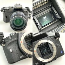 A) OLYMPUS オリンパス E-410 デジタル 一眼レフ カメラ ZUIKO DIGITAL 14-42mm/1:3.5-5.6 レンズ 簡易動作確認済み〇 中古 USED 現状渡し_画像2