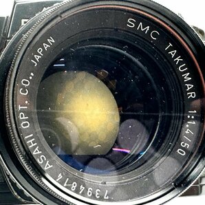 rm)ASAHI PENTAX ペンタックス SPOTMATIC SP TAKUMAR F1.4 50mm 現状 ジャンク品の画像6