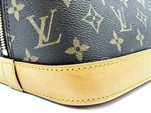 A) LOUIS VUITTON ルイヴィトン モノグラム アルマ M51130 ハンドバッグ 超美品 　箱・保存袋・パドロック・鍵付 中古_画像4