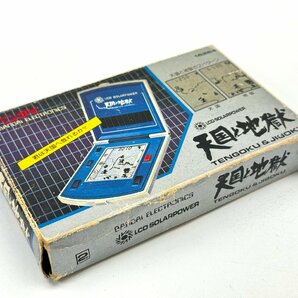 A)BANDAI バンダイ LCD レトロゲーム ソーラーパワー 天国と地獄 箱付 動作確認済 中古の画像6