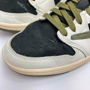 t)トラヴィス・スコット×NIKE WMNS AIR JORDAN 1 RETRO LOW OG SP エアジョーダン スニーカー DZ4137-106 靴 27.5㎝ 中古 ※CARRYME購入品の画像5