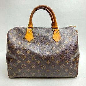 ｔ)ルイ・ヴィトン LOUIS VUITTON モノグラム スピーディ30 M41526 ハンドバッグ ミニボストン 鞄 中古 ※パドロック/鍵×2有り 現状お渡しの画像1