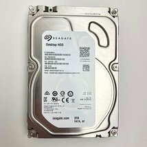 e)Seagate シーゲート デスクトップパソコン内蔵用ハードディスク Seagate Desktp HDD 3TB ST3000DM001-1ER166 使用7788時間 ※現状お渡し_画像1