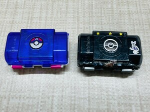 中古品　ポケットモンスター　メザスタ　収納ケース　2点　まとめ売り　4178