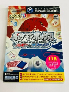 中古品　動作未確認　ゲームキューブ　ポケモンボックス　ルビー　サファイア ポケモン整理ツール　4142