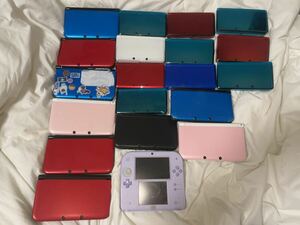 【ジャンク】3DS LL/合計20台 本体のみ ニンテンドー Nintendo 任天堂 NINTENDO ３DS 大量セット　まとめて　部品取り 
